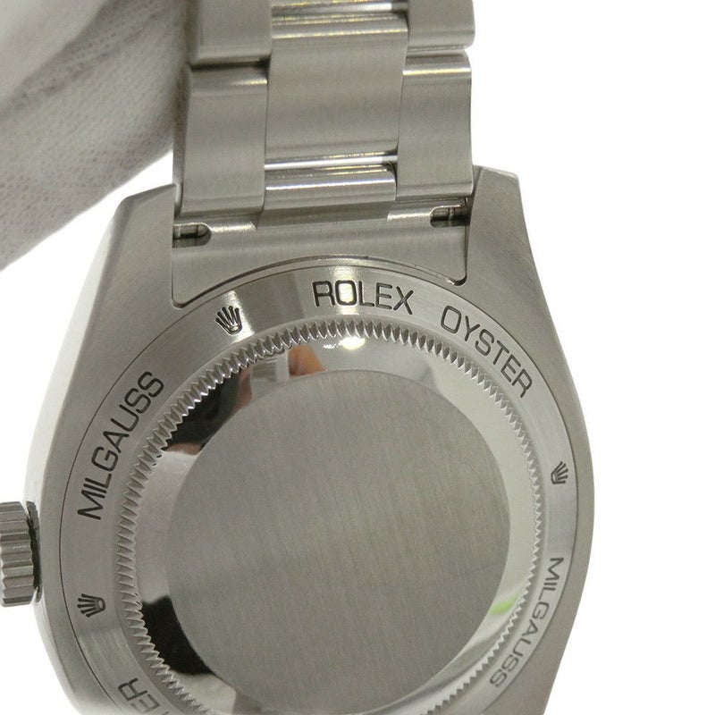 ロレックス ミルガウス ランダムシリアル ルーレット 116400 ROLEX 腕時計 白文字盤