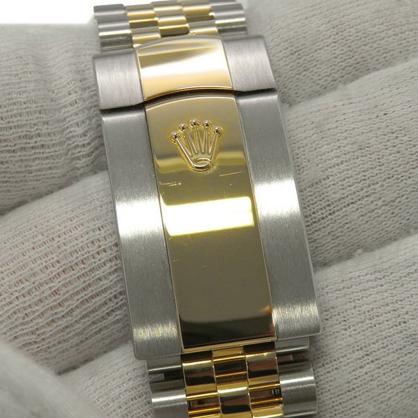 ロレックス デイトジャスト 41 SS/K18YG 126333G ROLEX 腕時計 シャンパン文字盤 10Pダイヤ