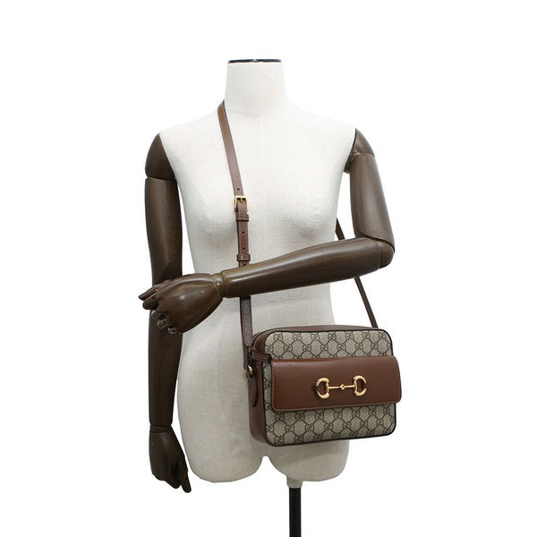 グッチ ショルダーバッグ ホースビット1955 スモール GGスプリーム PVCレザー 645454 GUCCI バッグ