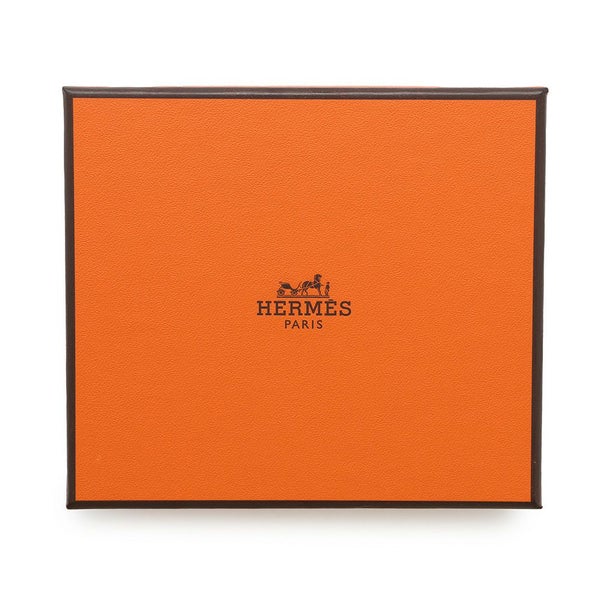 エルメス コインケース パドック ウォレット ローズサクラ/キャラメル/シルバー金具 シェブルミゾル Z刻印 HERMES