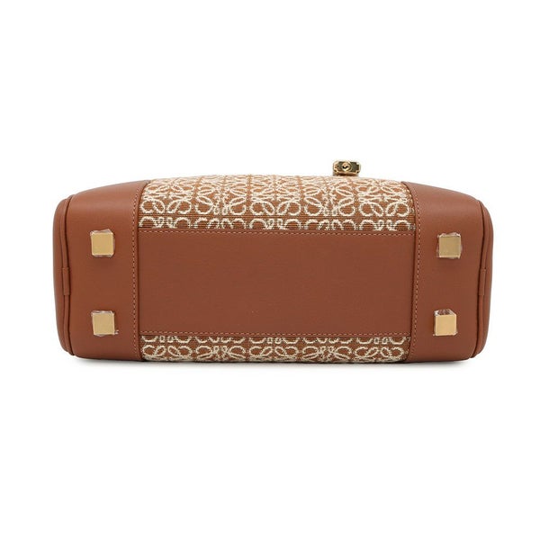 ロエベ ハンドバッグ アマソナ23 トリオンフ キャンバス レザー A039N07X03 LOEWE 2wayショルダー