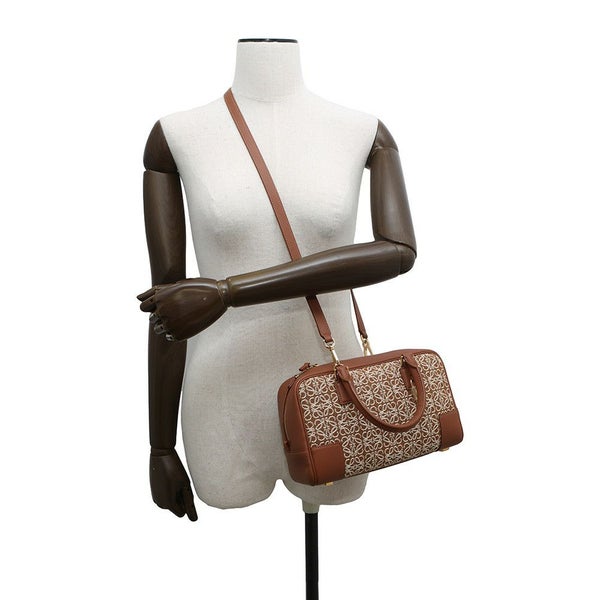 ロエベ ハンドバッグ アマソナ23 トリオンフ キャンバス レザー A039N07X03 LOEWE 2wayショルダー