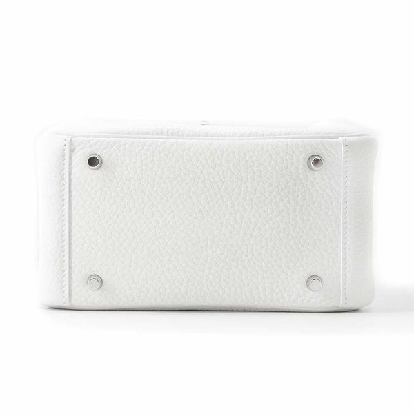 エルメス リンディ ミニ ニューホワイト/シルバー金具 トリヨンクレマンス B刻印 2way 白
