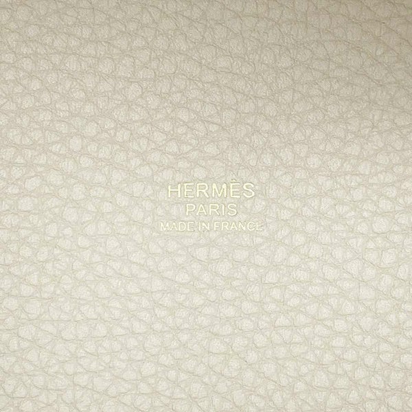 エルメス ハンドバッグ ピコタンロックMM ベトン/ゴールド金具 トリヨンクレマンス B刻印