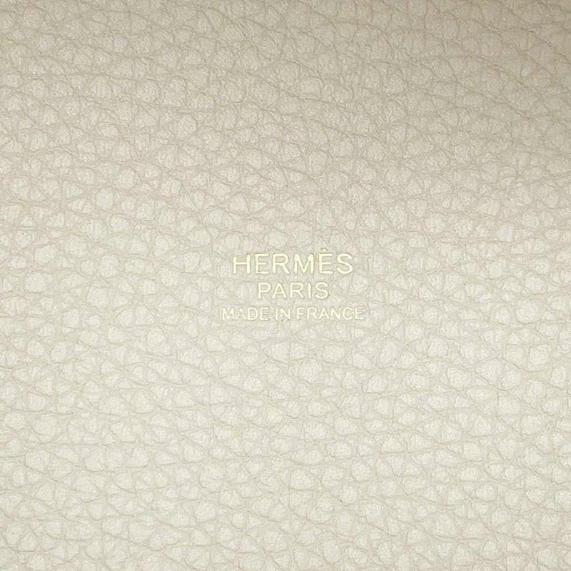 エルメス ハンドバッグ ピコタンロックMM ベトン/ゴールド金具 トリヨンクレマンス B刻印