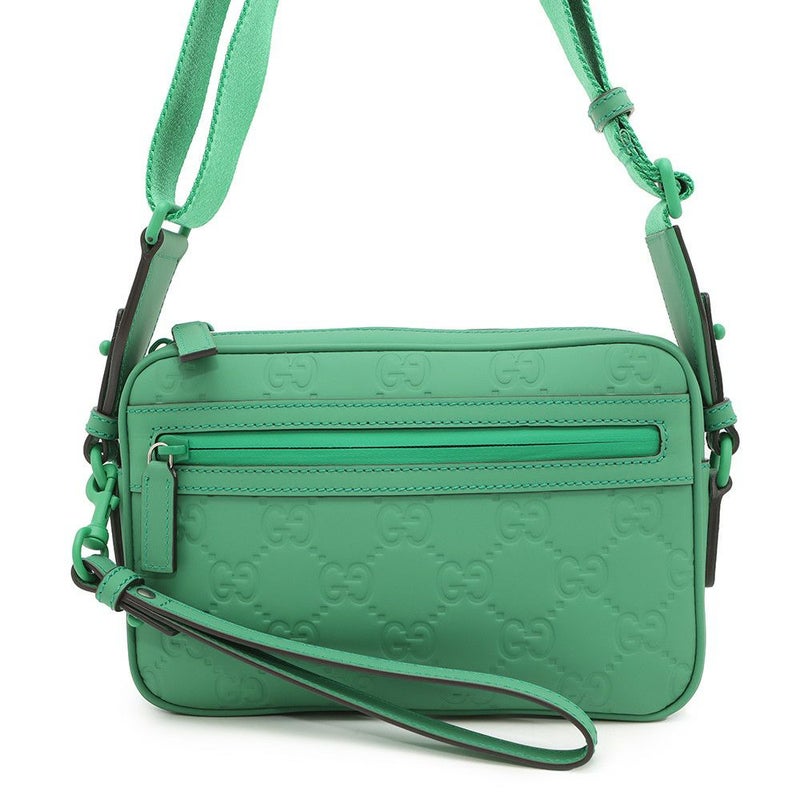 グッチ ショルダーバッグ GGラバーエフェクト スモール クロスボディバッグ 771293 GUCCI 2wayクラッチバッグ