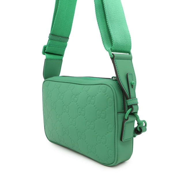 グッチ ショルダーバッグ GGラバーエフェクト スモール クロスボディバッグ 771293 GUCCI 2wayクラッチバッグ