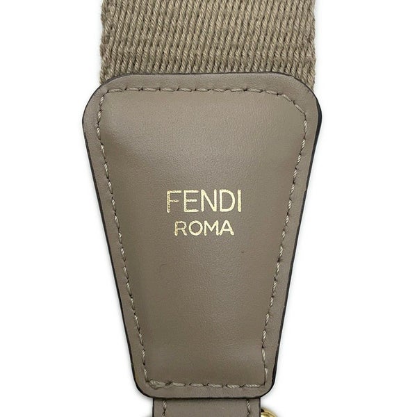フェンディ ショルダーストラップ FFロゴ ストラップ ユー ジャカード レザー 8AV386 FENDI 小物