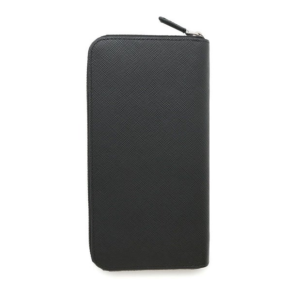 プラダ 長財布 サフィアーノ ラウンドファスナー 2ML317 PRADA 財布 黒