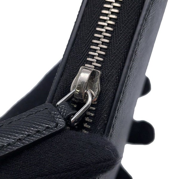 プラダ 長財布 サフィアーノ ラウンドファスナー 2ML317 PRADA 財布 黒
