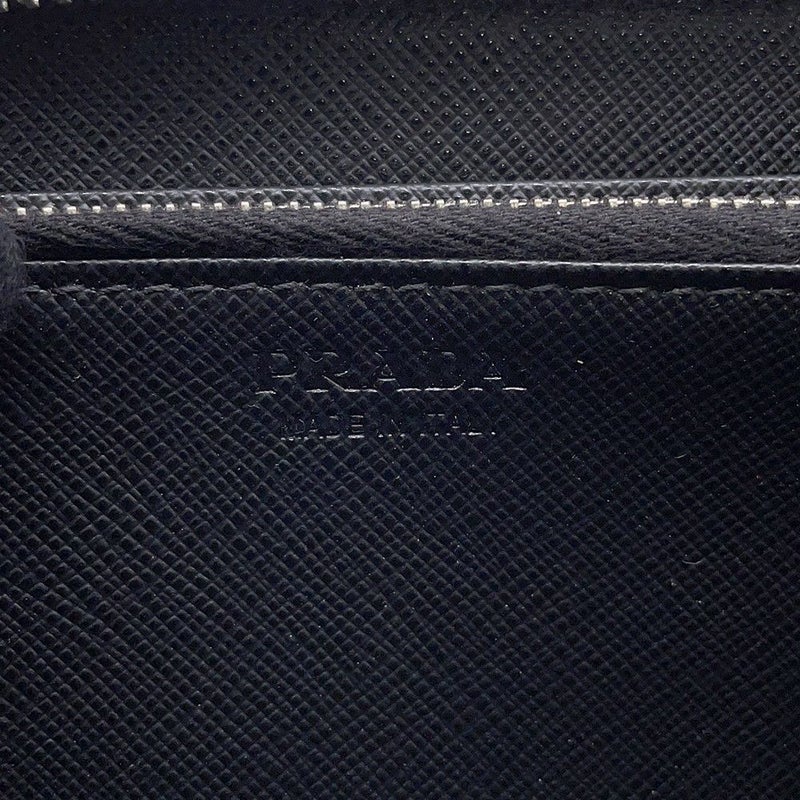 プラダ 長財布 サフィアーノ ラウンドファスナー 2ML317 PRADA 財布 黒