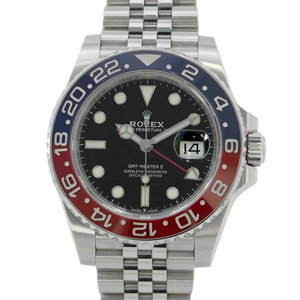 ロレックス GMTマスター2 126710BLRO ROLEX 腕時計 黒文字盤