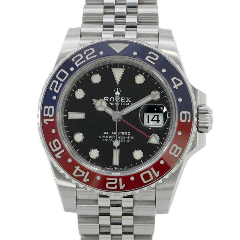 ロレックス GMTマスター2 126710BLRO ROLEX 腕時計 黒文字盤