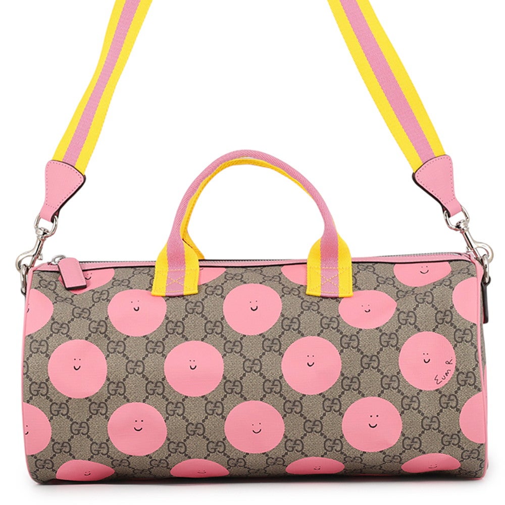 d*9様 GUCCI GGパターン クラッチバッグ グッチ ボストンバッグ GGスプリーム チルドレンズ スマイルプリント