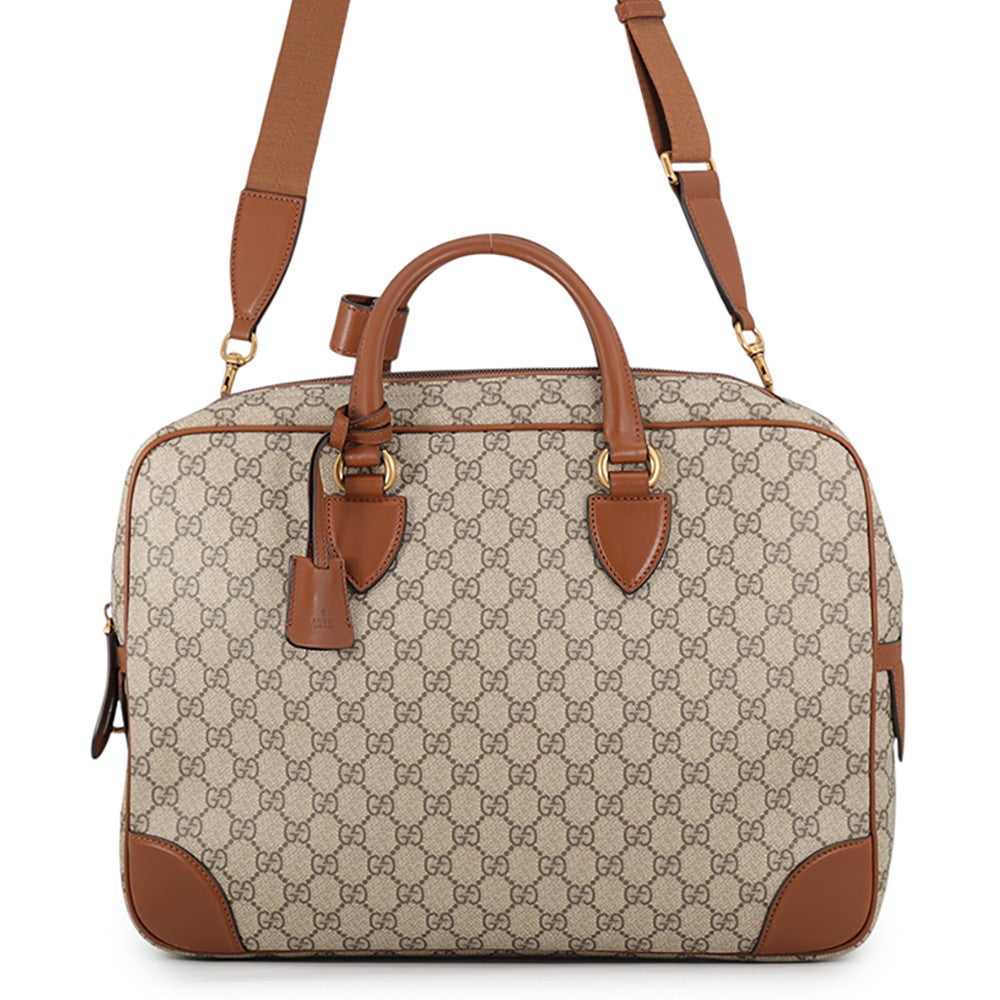 【ハートビート】GUCCI グッチ GGスプリーム ビジネスバッグ グッチ ビジネスバッグ GGエンブレム ミディアム ブリーフケース GG
