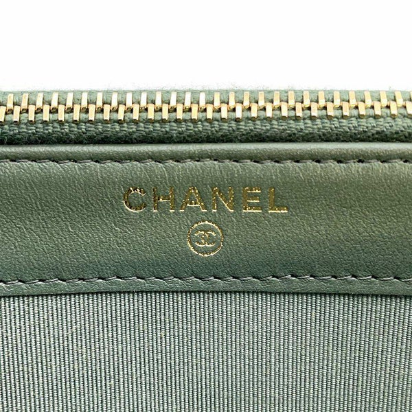 シャネル チェーンウォレット ココマーク マトラッセ キルティング A82527 CHANEL ポシェット 財布