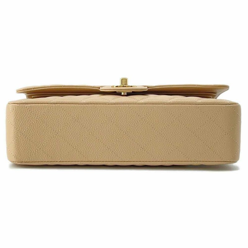 シャネル チェーンショルダーバッグ マトラッセ25 ココマーク キャビアスキン ダブルチェーン A01112 CHANEL