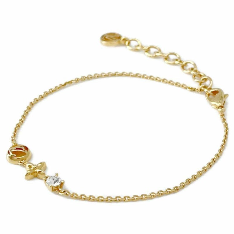 ルイヴィトン ブレスレット ブラスレ・プティ ルイ M00374 LOUIS VUITTON アクセサリー LVサークル ストラス モノグラム・フラワー