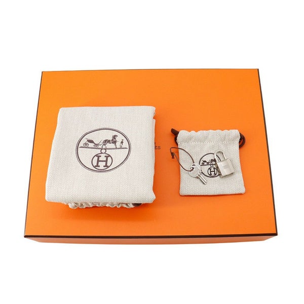 エルメス ハンドバッグ ピコタンロックPM カーゴ グリプラチナ/シルバー金具 トワルゴエラン/スイフト W刻印 HERMES トートバッグ