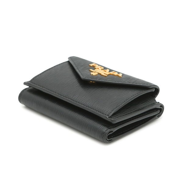 プラダ 三つ折り財布 ヴィッテロ ムーブ コンパクトウォレット 1MH021 PRADA 財布 黒