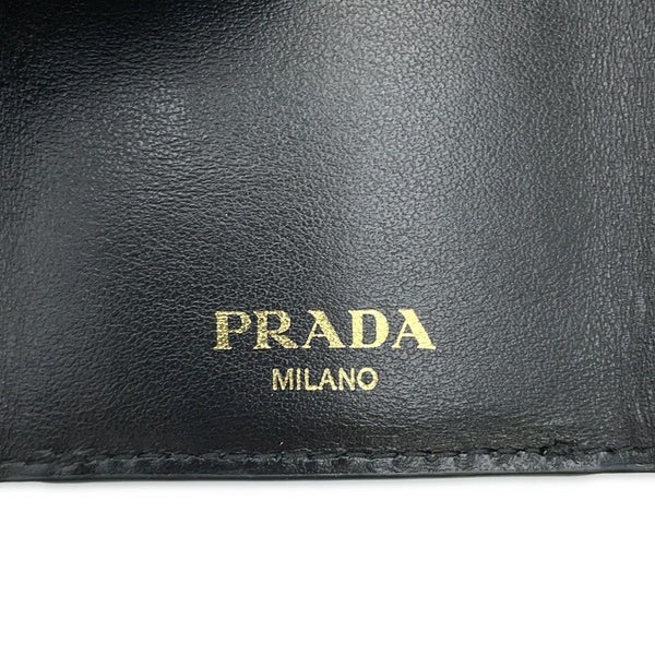 プラダ 三つ折り財布 ヴィッテロ ムーブ コンパクトウォレット 1MH021 PRADA 財布 黒