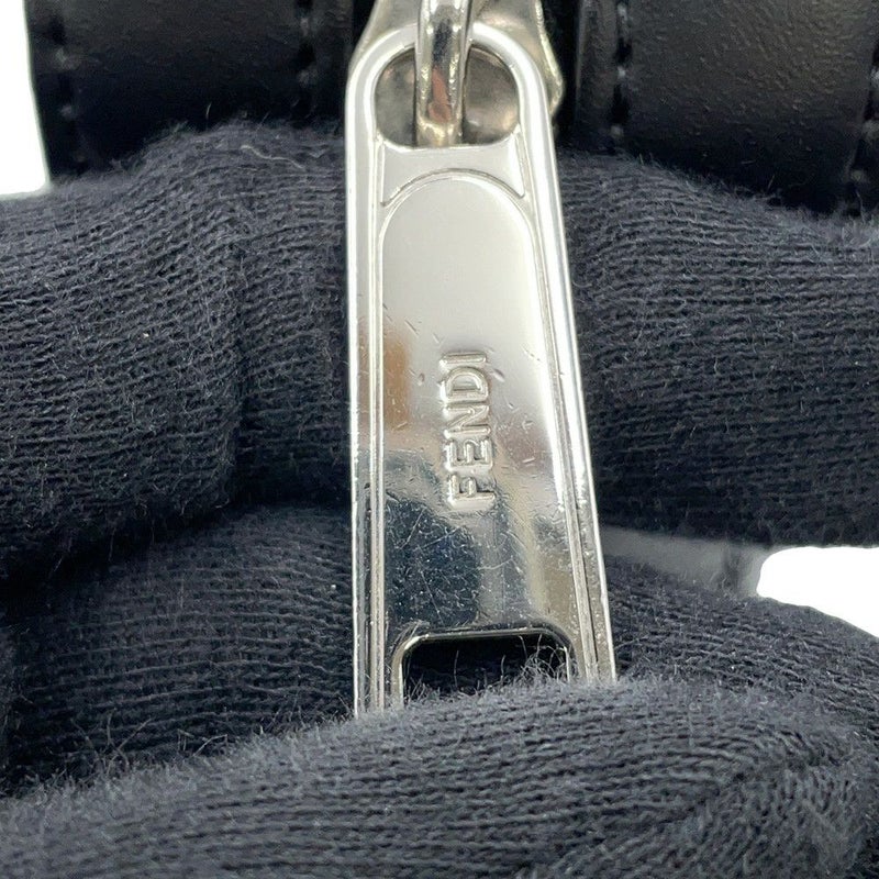 フェンディ ショルダーバッグ ダイアゴナル カメラケース レザー PVC 7M0286 FENDI 黒