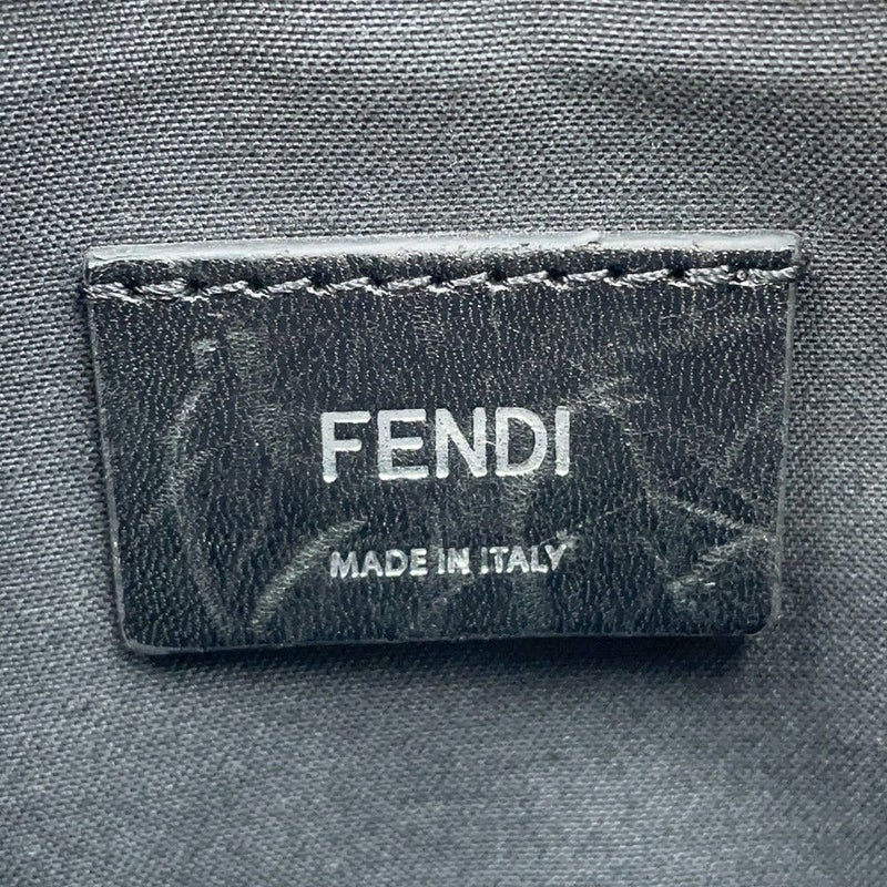 フェンディ ショルダーバッグ ダイアゴナル カメラケース レザー PVC 7M0286 FENDI 黒