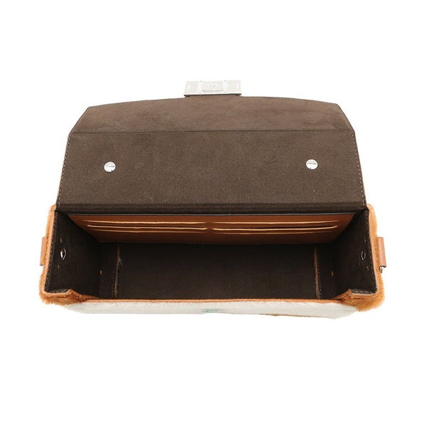 フェンディ ショルダーバッグ ソフトトランク バゲット シープスキン 7VA565 2way