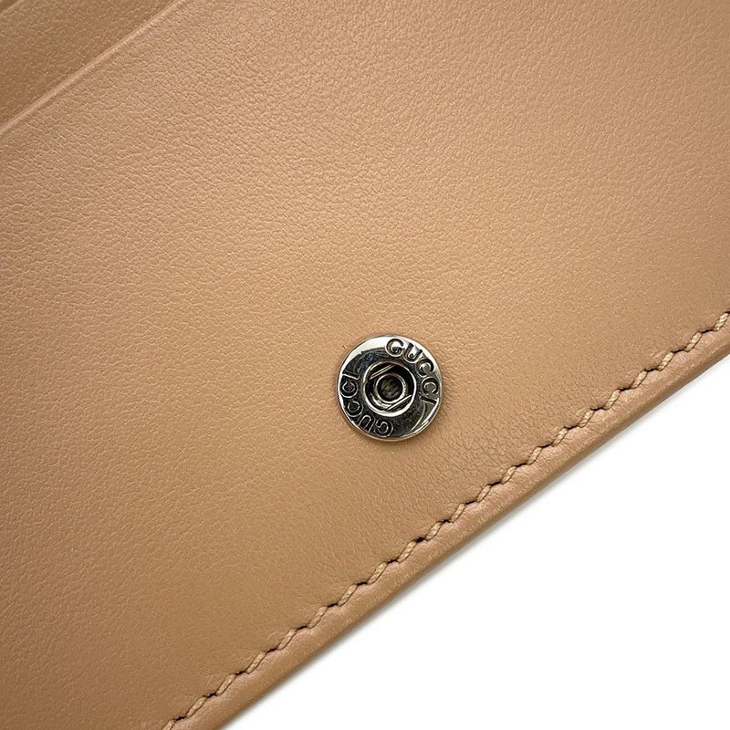 グッチ 二つ折り財布 GGマーモント カードケース ウォレット 466492 GUCCI ダブルG シェブロン