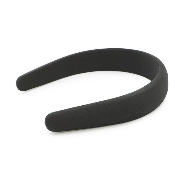 シャネル カチューシャ ココマーク ナイロン ABF180 CHANEL 黒 ヘアアクセサリー