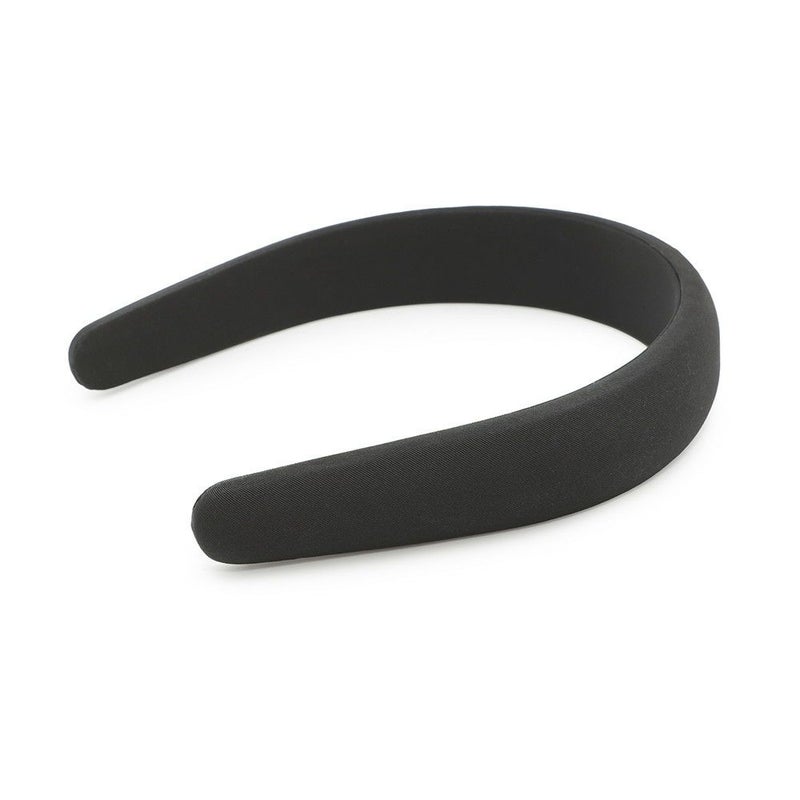 シャネル カチューシャ ココマーク ナイロン ABF180 CHANEL 黒 ヘアアクセサリー