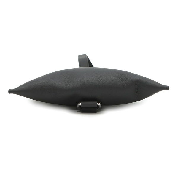 エルメス ボディバッグ ポルトフォイユ・ポッシャンプリュス ブラック/シルバー金具 スイフト B刻印 黒