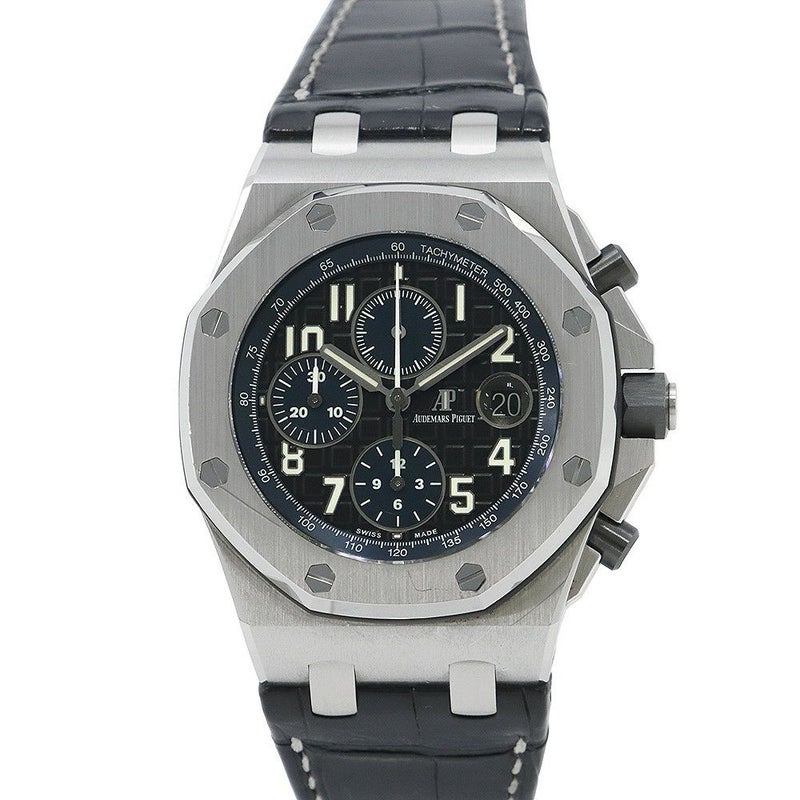 オーデマピゲ ロイヤルオーク オフショアクロノグラフ 26470ST.OO.A028CR.01 黒文字盤