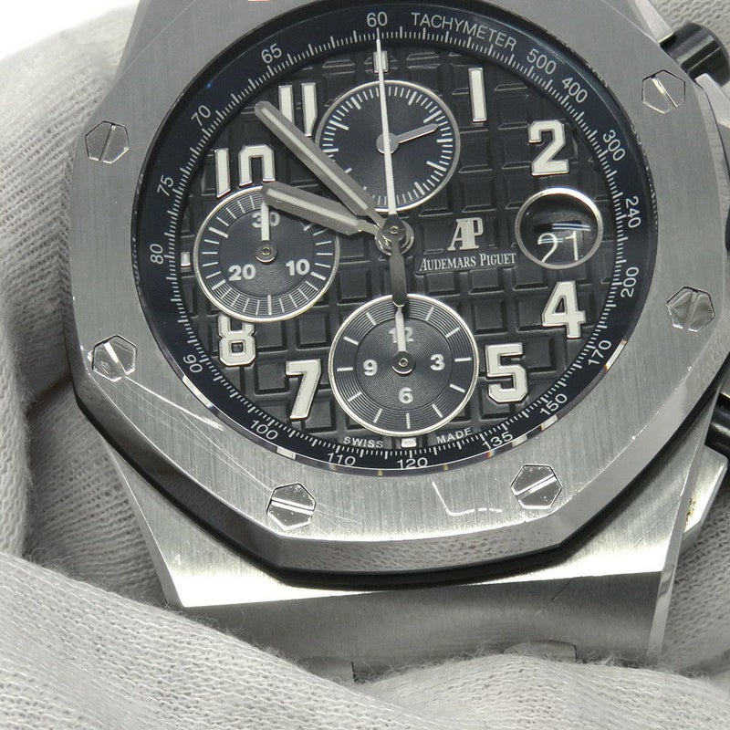 オーデマピゲ ロイヤルオーク オフショアクロノグラフ 26470ST.OO.A028CR.01 黒文字盤