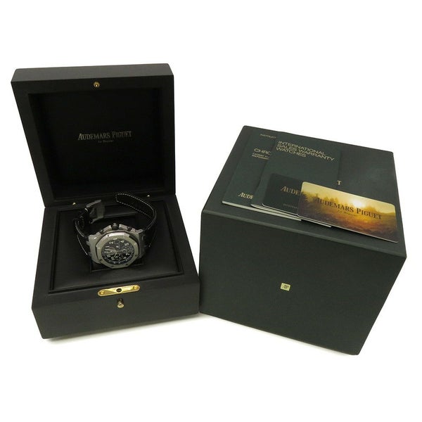 オーデマピゲ ロイヤルオーク オフショアクロノグラフ 26470ST.OO.A028CR.01 黒文字盤