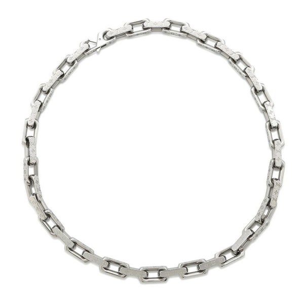 ルイヴィトン ネックレス チェーン モノグラム メタル M00307 LOUIS VUITTON メンズ アクセサリー