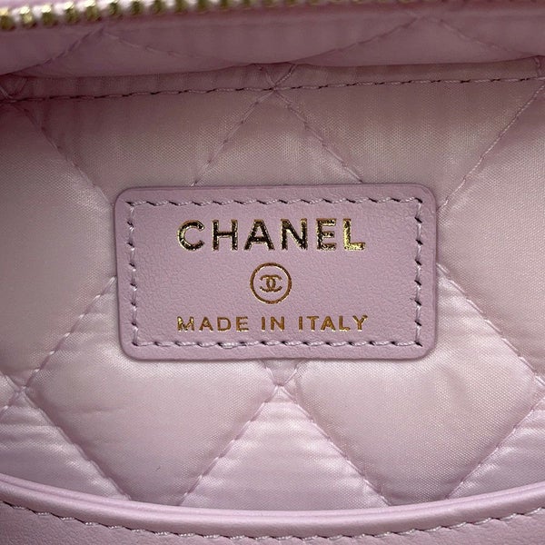 シャネル バニティバッグ トップハンドル マトラッセ ココマーク キャビアスキン AP2573 CHANEL 化粧ポーチ