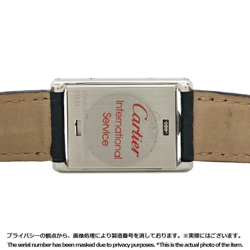 カルティエ タンク バスキュラント SM W1011158 Cartier 腕時計 アイボリー文字盤 クォーツ