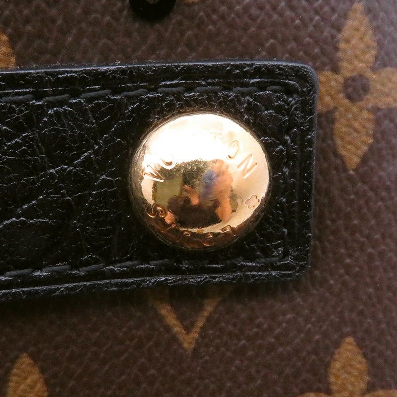 ルイヴィトン ハンドバッグ モノグラム・フルール・ドゥ・ジェ カルーゼル M40434 2010秋冬コレクション 黒 ブラック