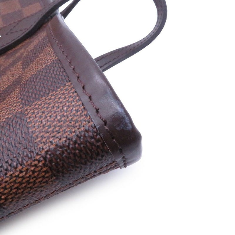 ルイヴィトン トートバッグ ダミエ・エベヌ ネヴァーフルMM ステッカー N40049 LOUIS VUITTON 限定 ヴィトン スパンコール パッチ
