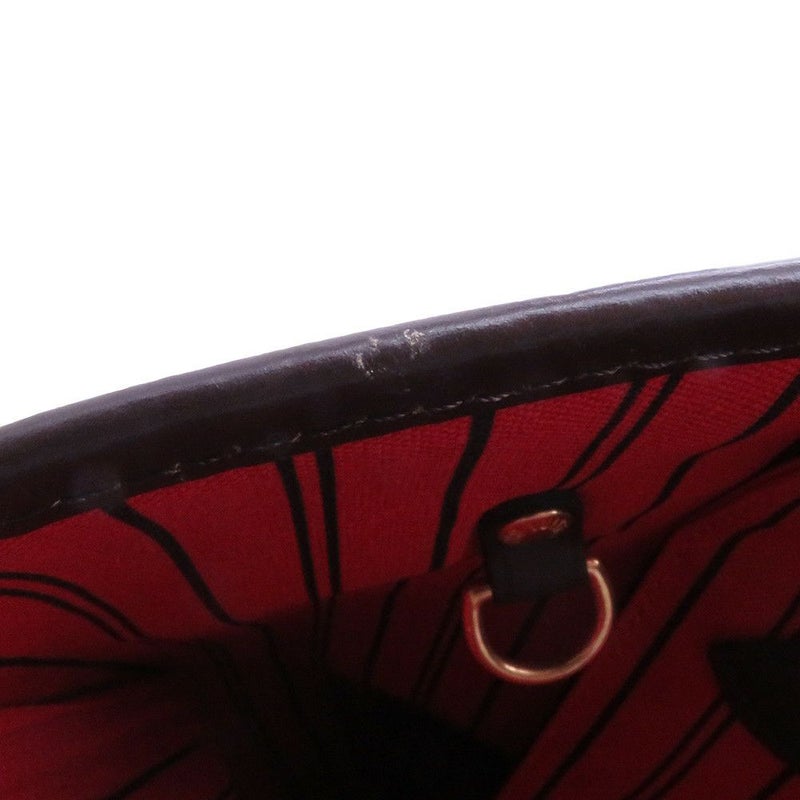 ルイヴィトン トートバッグ ダミエ・エベヌ ネヴァーフルMM ステッカー N40049 LOUIS VUITTON 限定 ヴィトン スパンコール パッチ