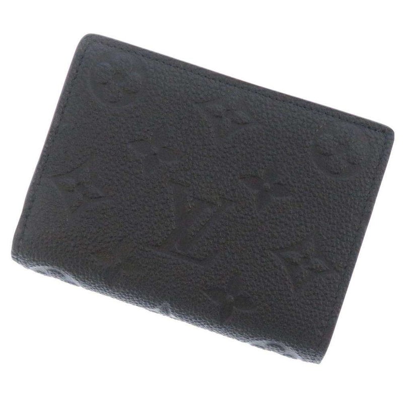 ルイヴィトン 二つ折り財布 モノグラム・アンプラント ポルトフォイユ・クレア M80151 LOUIS VUITTON ヴィトン 財布 ブラック 黒