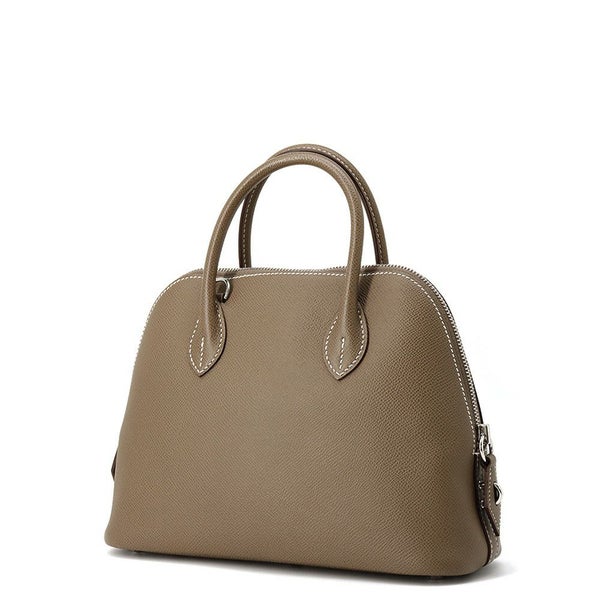 エルメス ボリード1923 25 エトゥープ/シルバー金具 エプソン U刻印 2wayショルダー