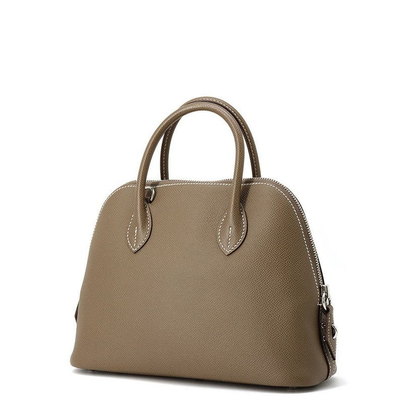 エルメス ボリード1923 25 エトゥープ/シルバー金具 エプソン U刻印 2wayショルダー