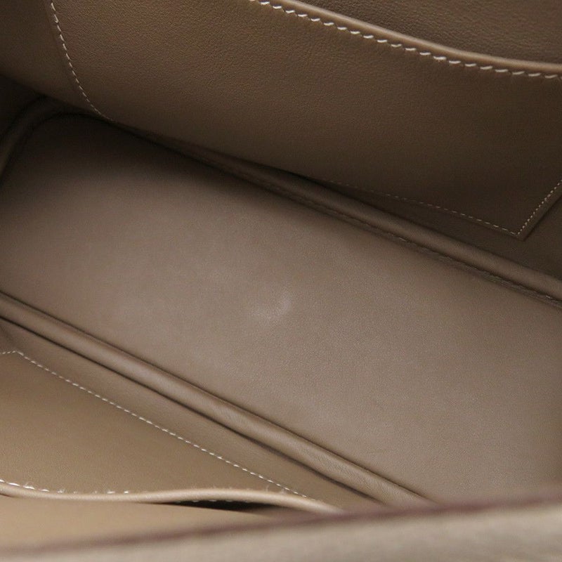 エルメス ボリード1923 25 エトゥープ/シルバー金具 エプソン U刻印 2wayショルダー