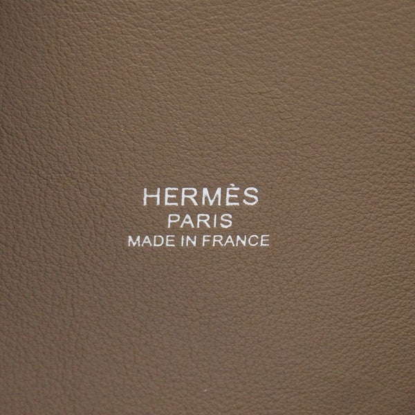 エルメス ボリード1923 25 エトゥープ/シルバー金具 エプソン U刻印 2wayショルダー