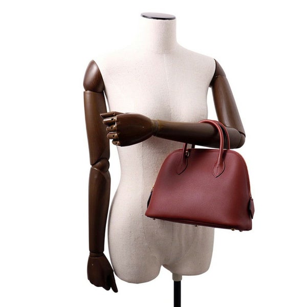 エルメス ボリード1923 25 ルージュアッシュ/ゴールド金具 エバーカラー W刻印 2wayショルダー