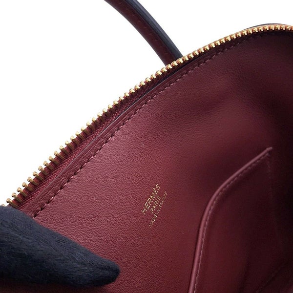 エルメス ボリード1923 25 ルージュアッシュ/ゴールド金具 エバーカラー W刻印 2wayショルダー