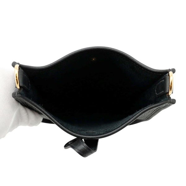 エルメス ショルダーバッグ エブリンTPM 111cm ブラック/ゴールド金具 トリヨンクレマンス K刻印 黒