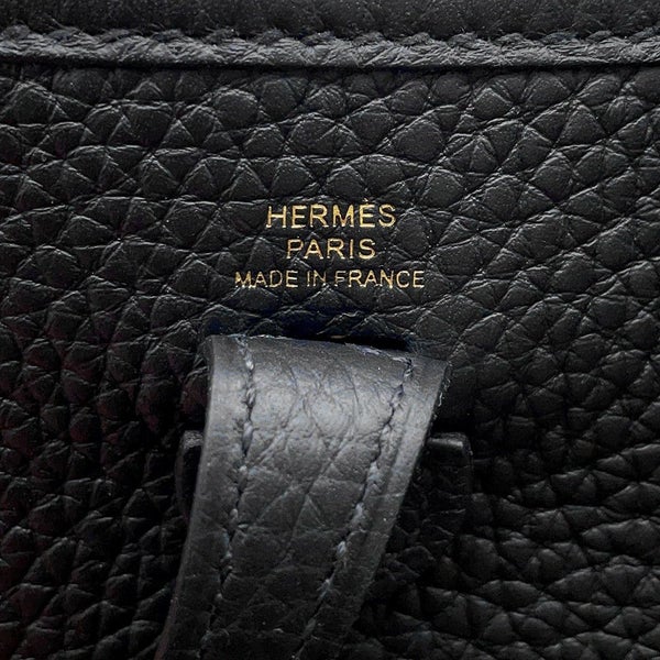 エルメス ショルダーバッグ エブリンTPM 111cm ブラック/ゴールド金具 トリヨンクレマンス K刻印 黒